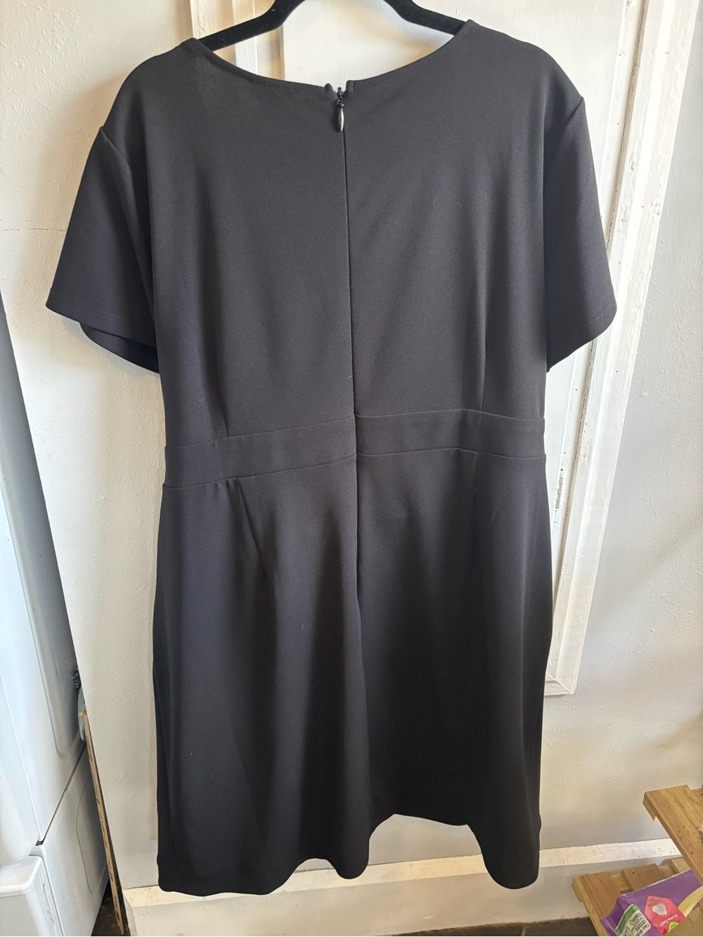 torrid Black Tie-Waist Mini Dress - Picture 2 of 5